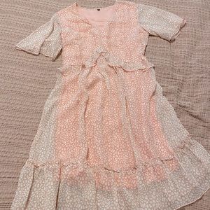 Pink Cheetah Sundress